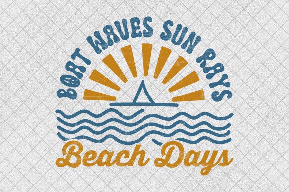 Download Boat Waves Sun Rays Beach Days Beach PNG - Waves Collection