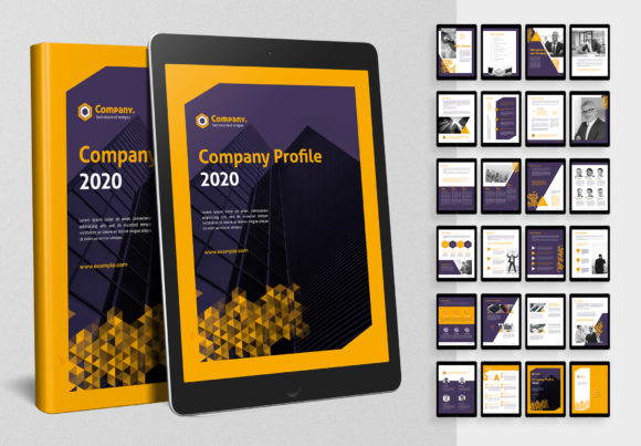 Download Ebook Company Profile Creative Template - Premium Bundle