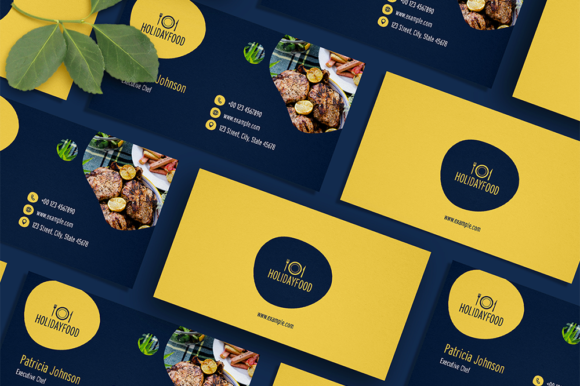 Download Food Business Card Creative Template - Premium Resources