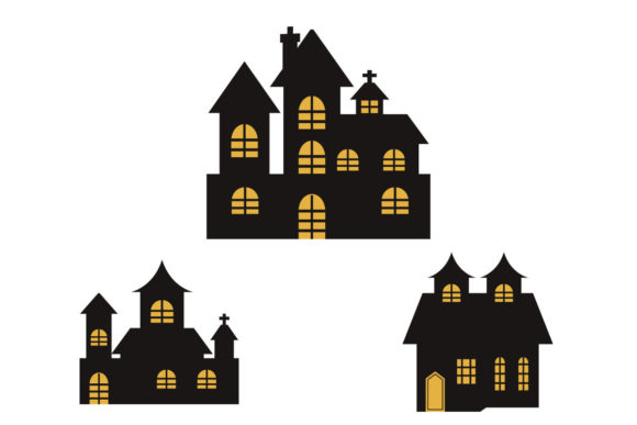 Download Halloween Haunted House Vector Design - Haunted house vector Collection