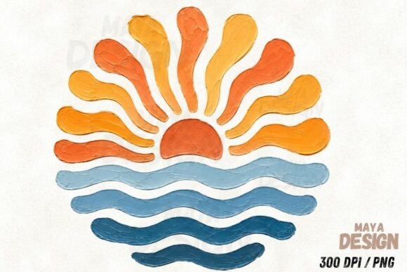 Download Abstract Sunset Waves PNG, Coastal Ocean - Waves Collection