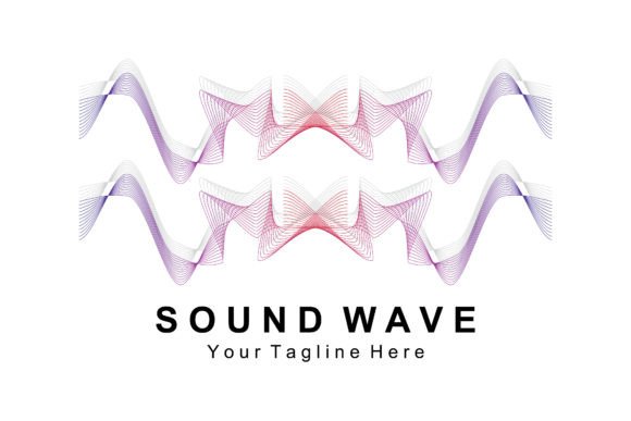 Download Sound Waves Vector Illustration Design - Waves Collection
