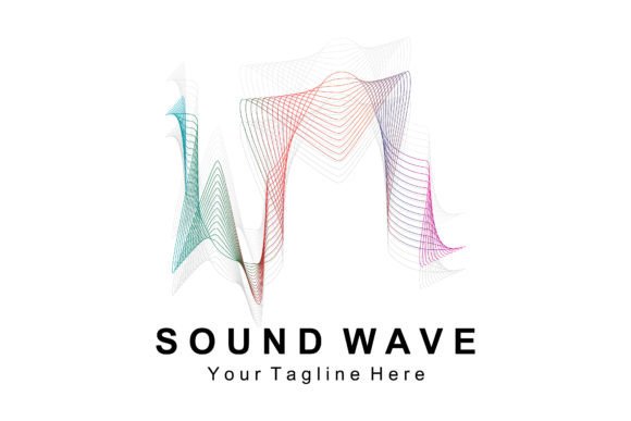 Download Sound Waves Vector Illustration Design - Waves Collection