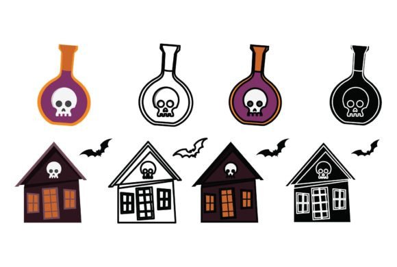 Download Halloween Haunted House Vector Icon - Haunted house vector Collection