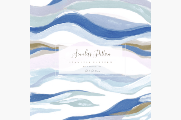 Download Ocean Waves Seamless Pattern PNG for Kids &amp; Holidays - Waves Collection