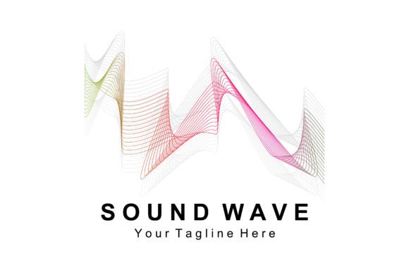 Download Sound Waves Vector Illustration Design - Waves Collection